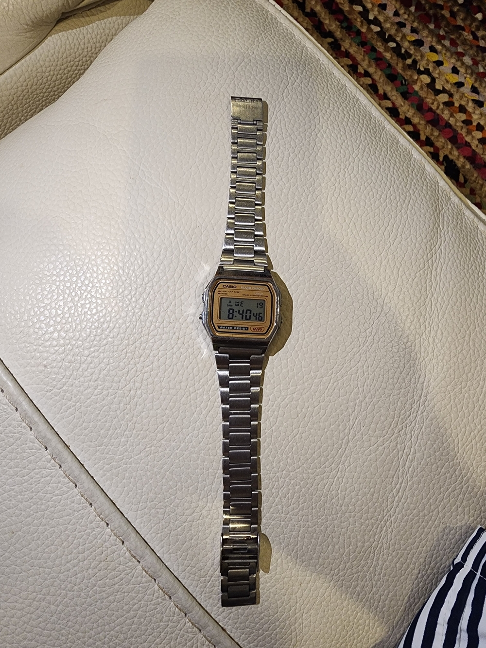 Casio Vintage A158W Digital Watch (Module 593) Works